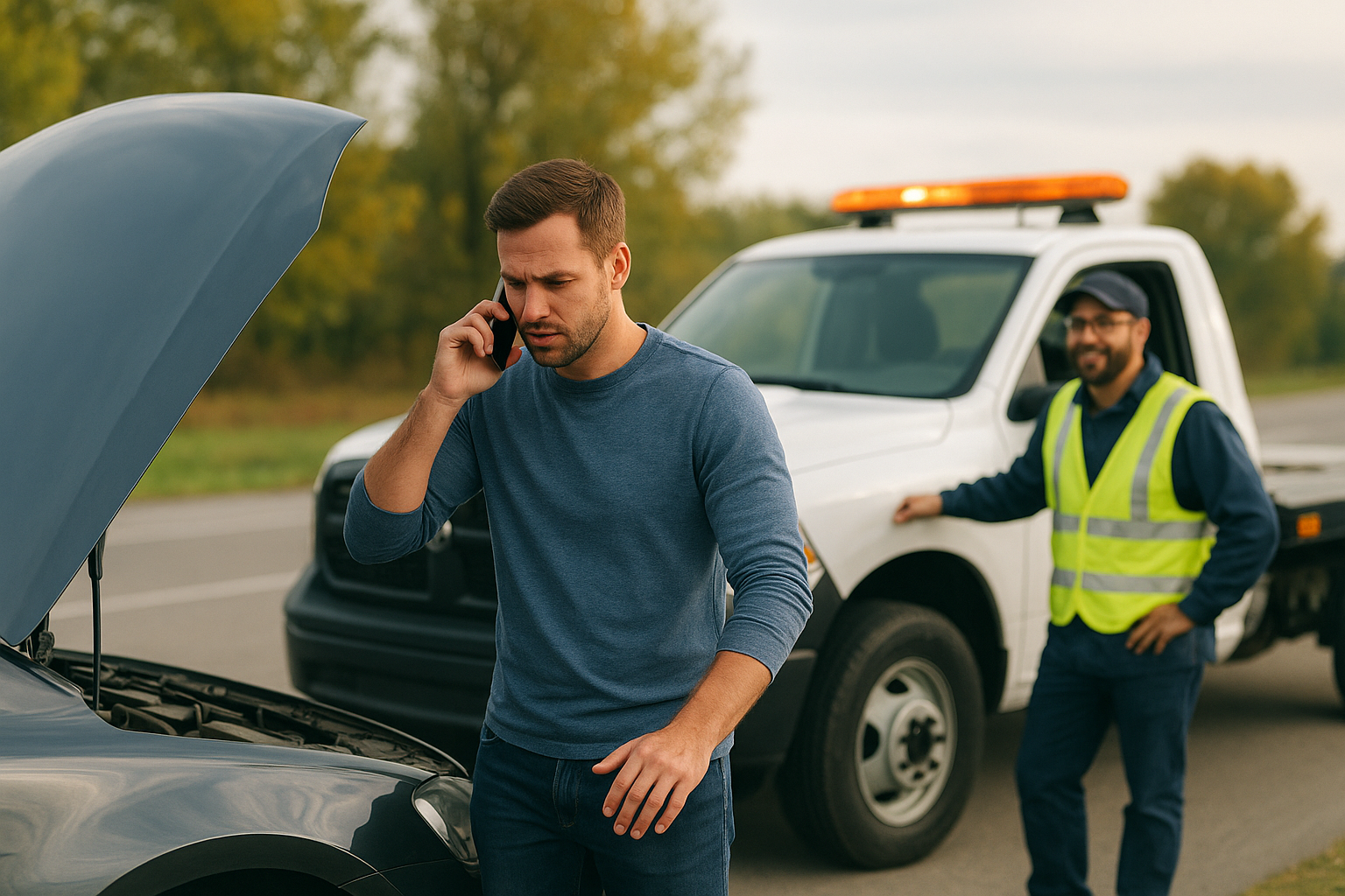 1. Skyline Towing's local roadside assistance plans