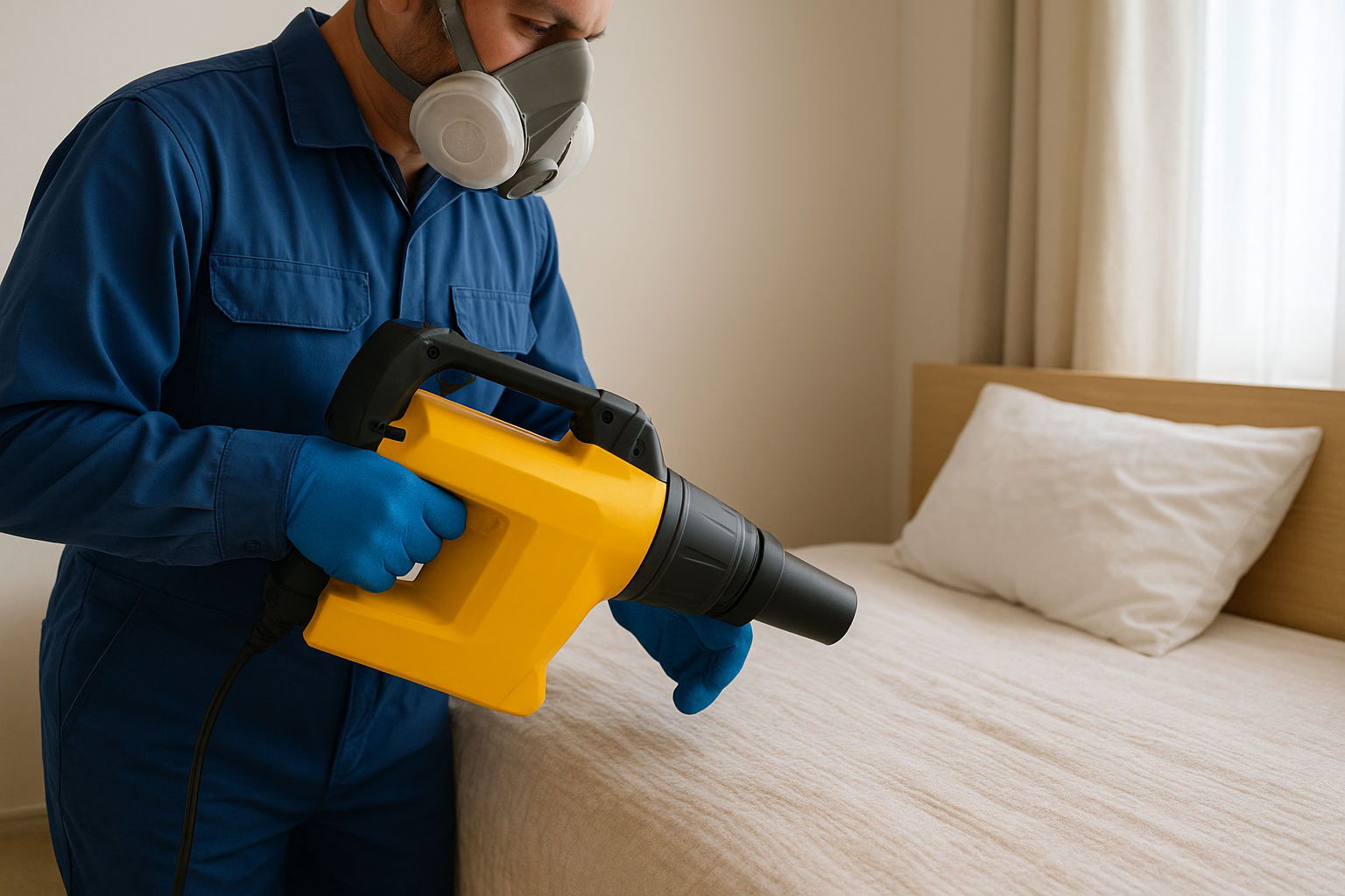 Apply heat treatment for whole-room coverage