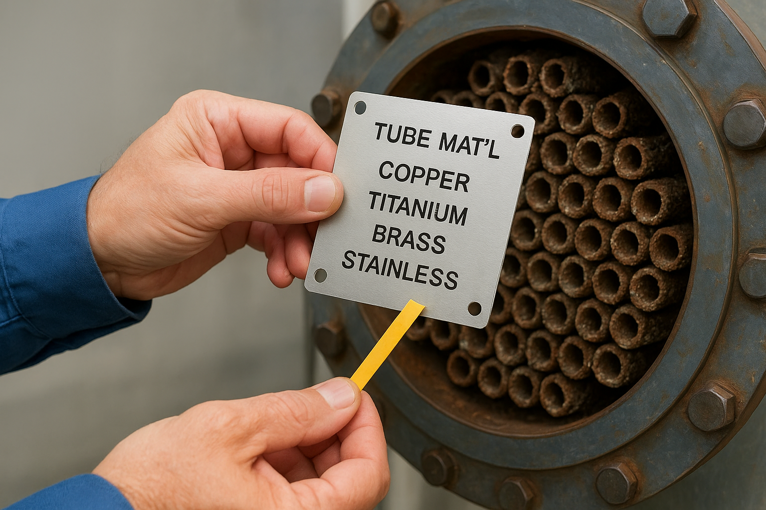 Step 1. Assess tube material and fouling type