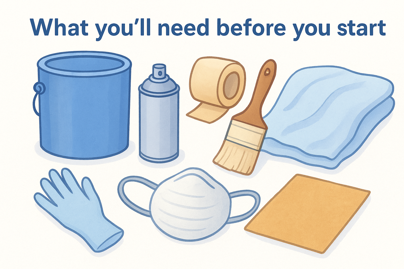 DIY Spray Painting Furniture: Tools, Costs & Step-by-Step 3 What you'll need before you start