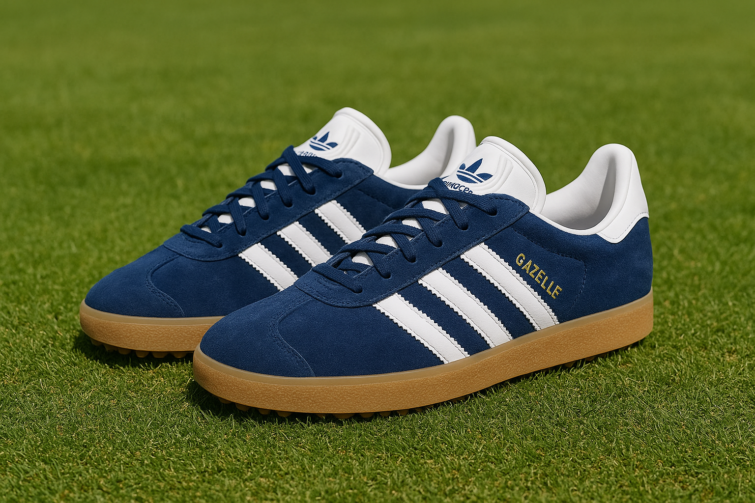 1. Adidas Gazelle Golf shoes