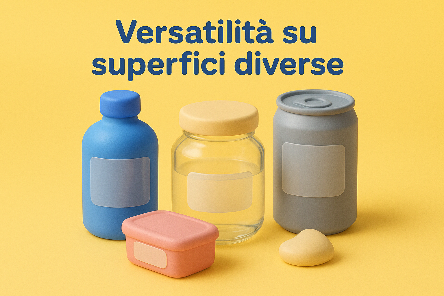 Versatilità su superfici diverse