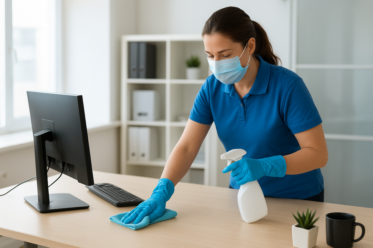 What's included in a commercial cleaning service