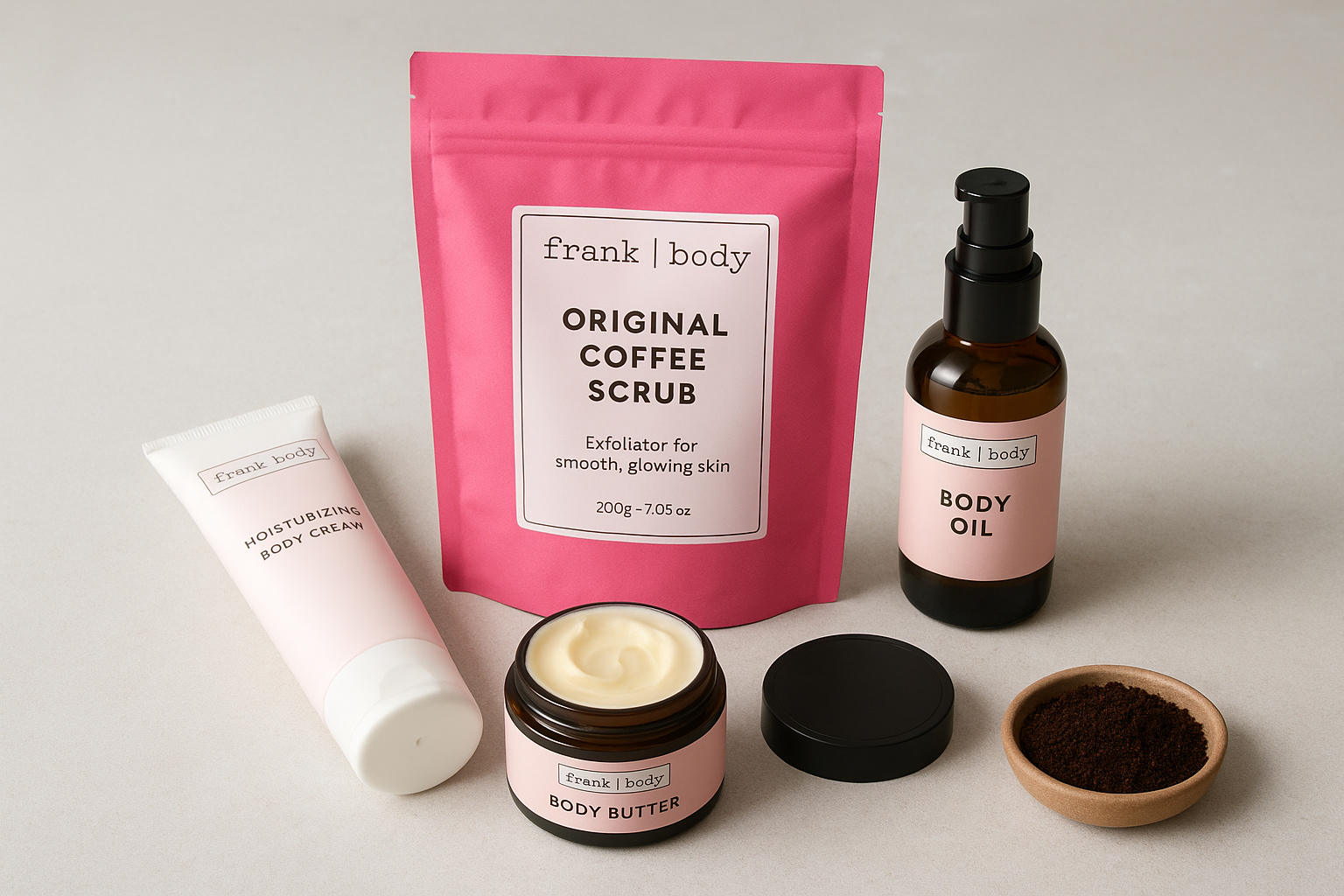 5. Frank Body for Aussie-made scrubs and body butters