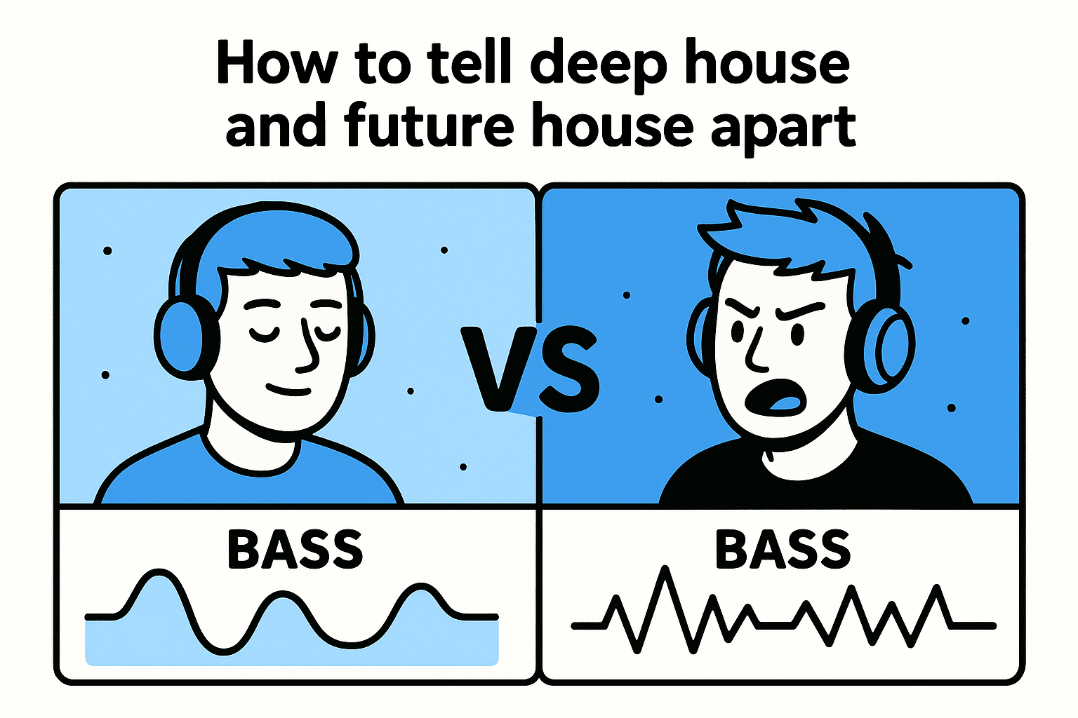 How to tell deep house and future house apart
