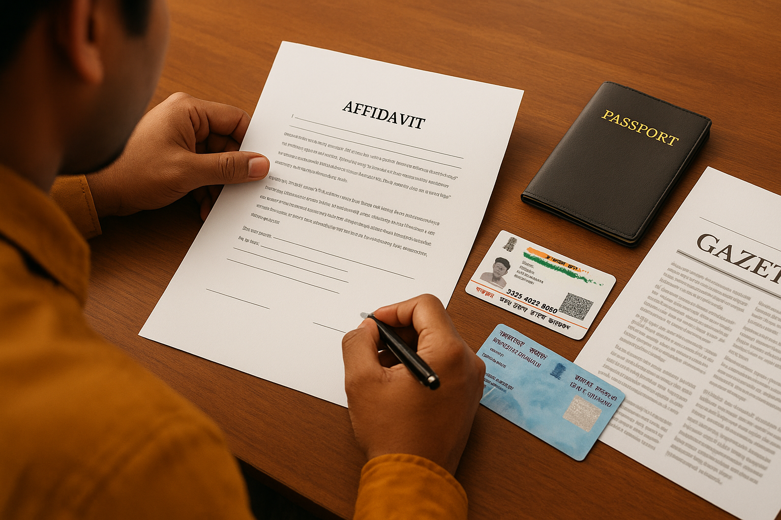 Update your identity documents in order