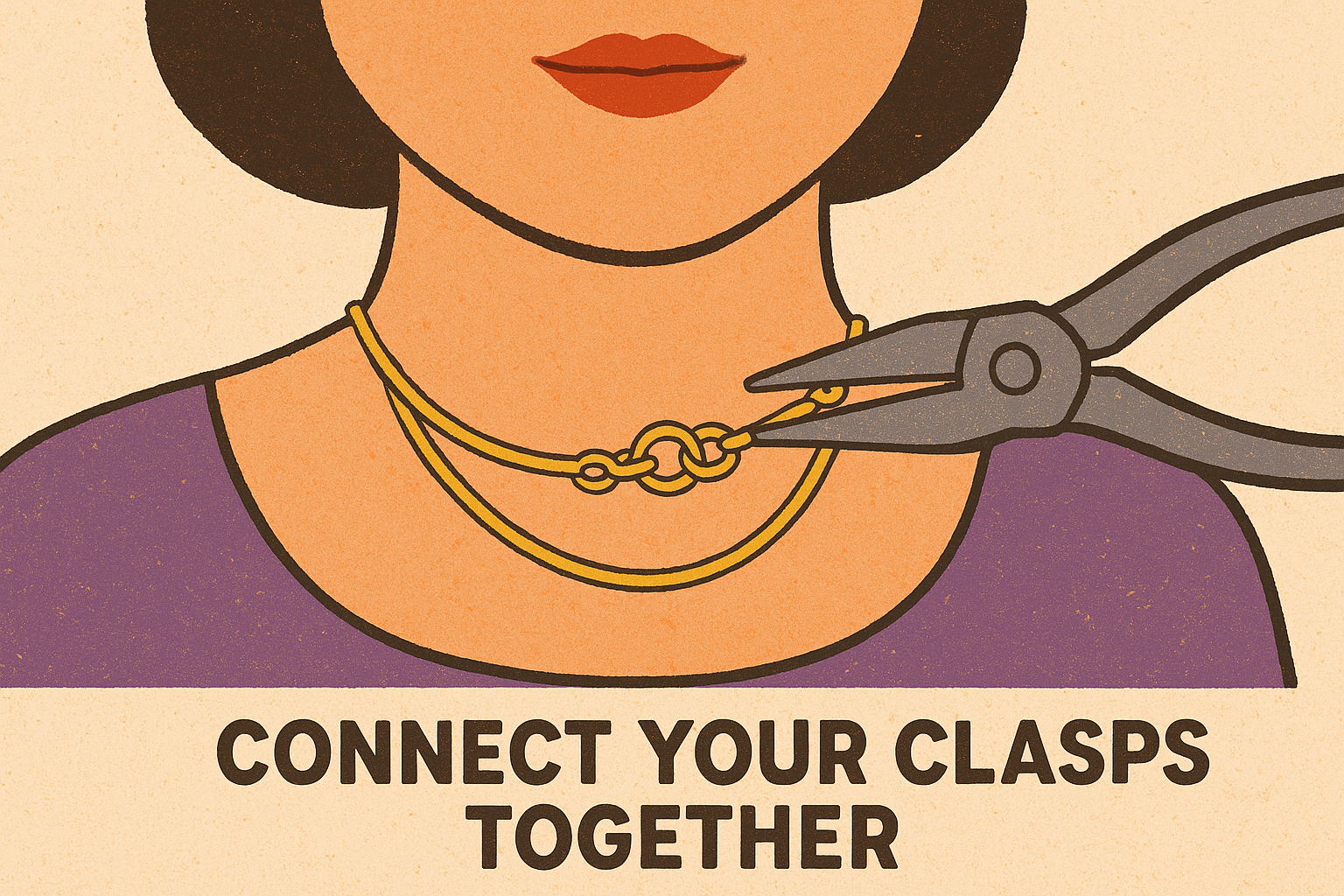 Connect your clasps together