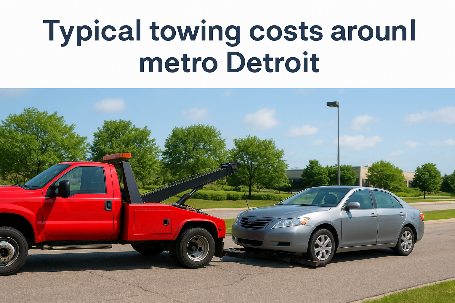 How Much Does Towing Cost? Detroit Pricing Explained Typical towing costs around metro Detroit
