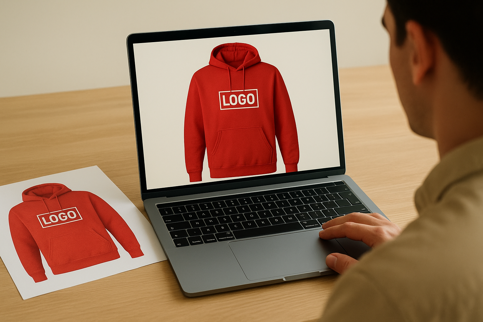 Step 5. Review your digital proof and sizing
