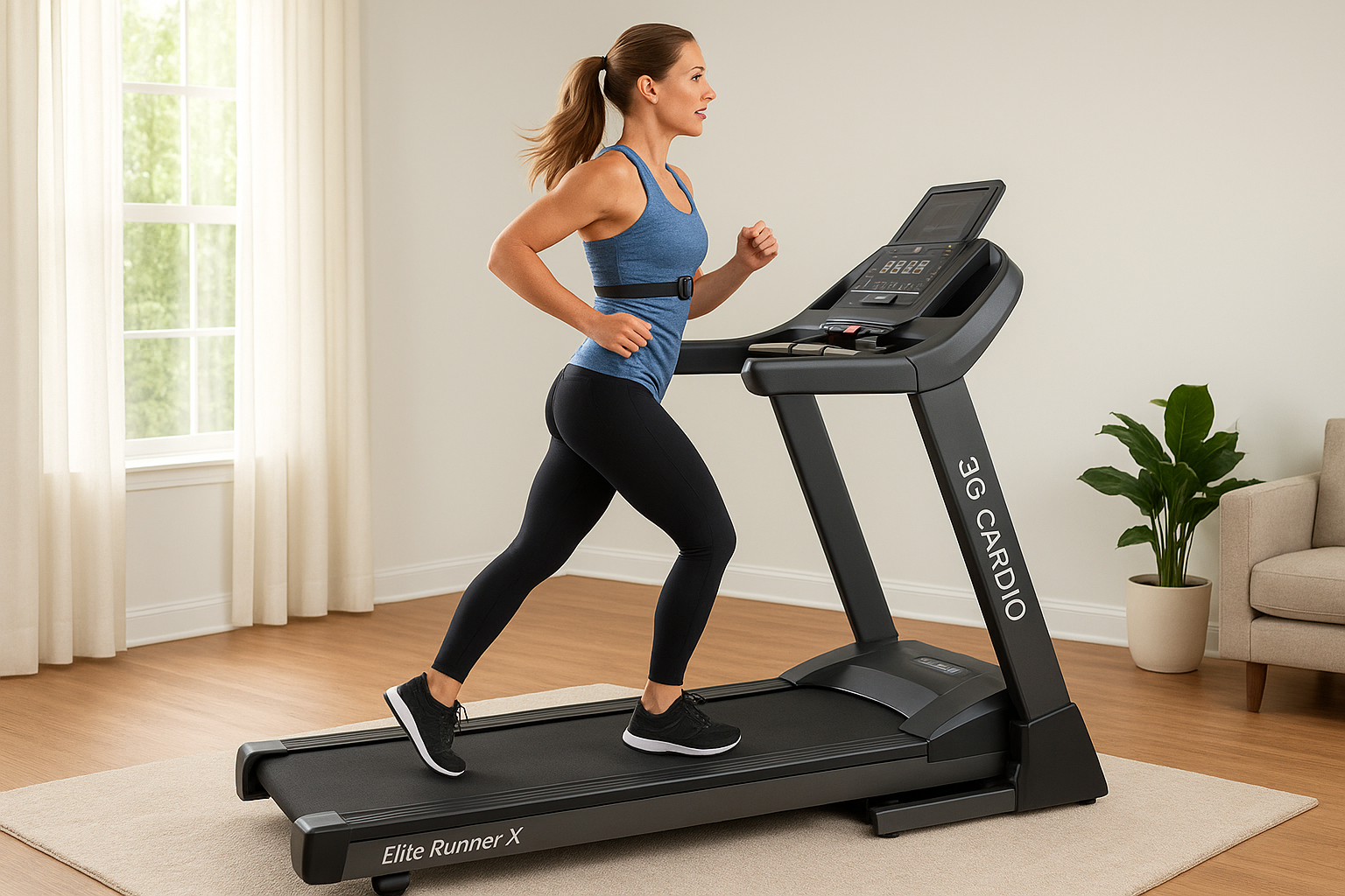 1. 3G Cardio Elite Runner X treadmill
