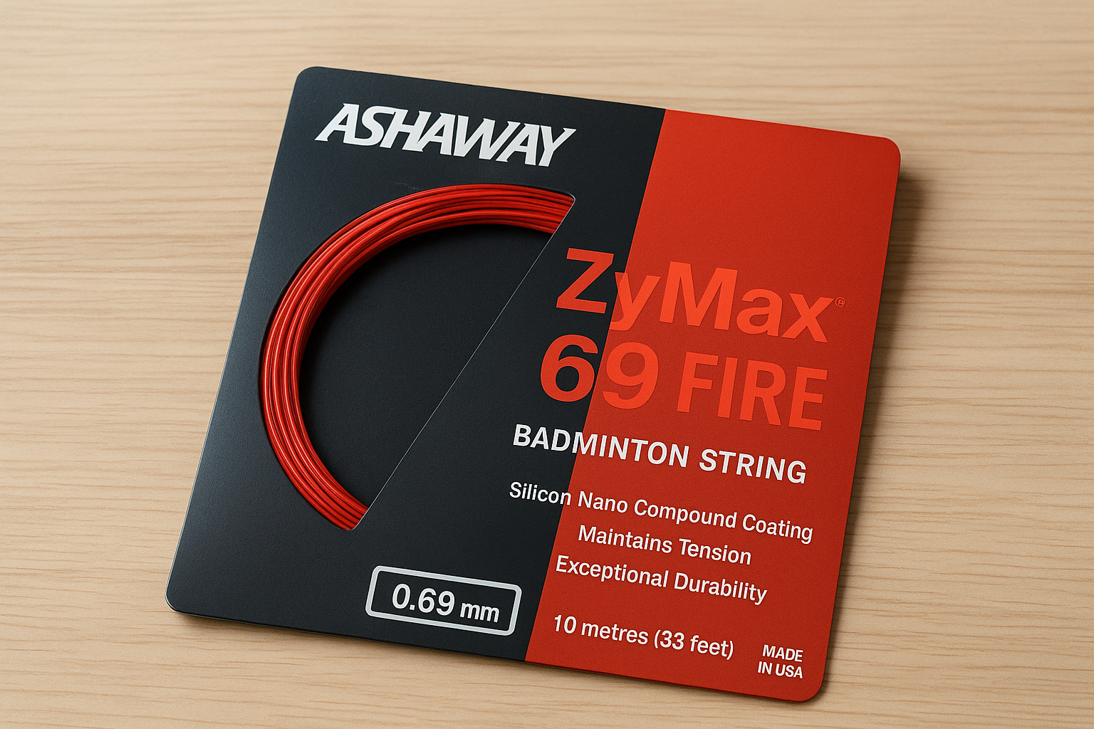 5. Ashaway Zymax 69 Fire – best for durability