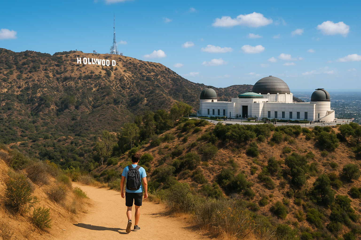 5. Hike Griffith Park and visit the observatory