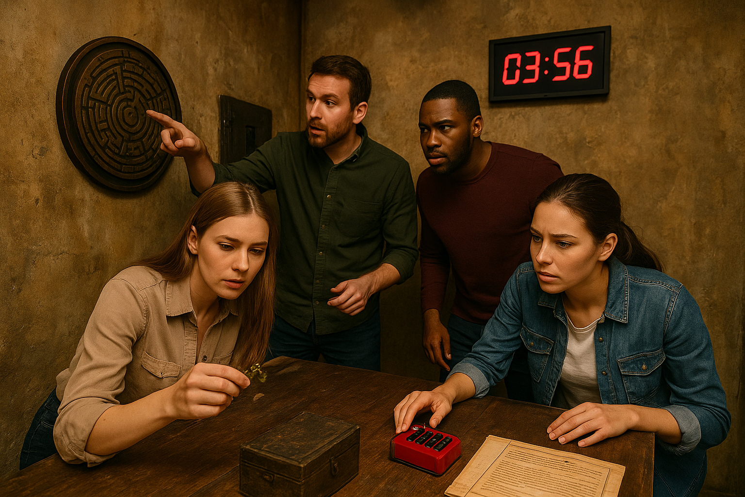 4. Escape room adventures