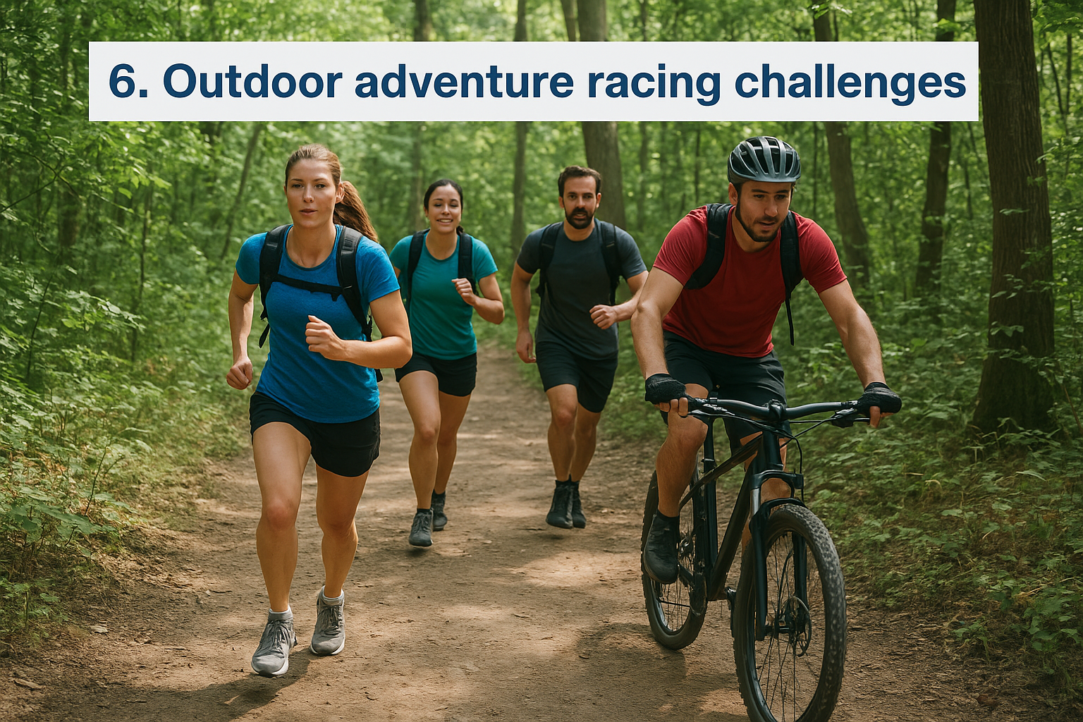 6. Outdoor adventure racing challenges