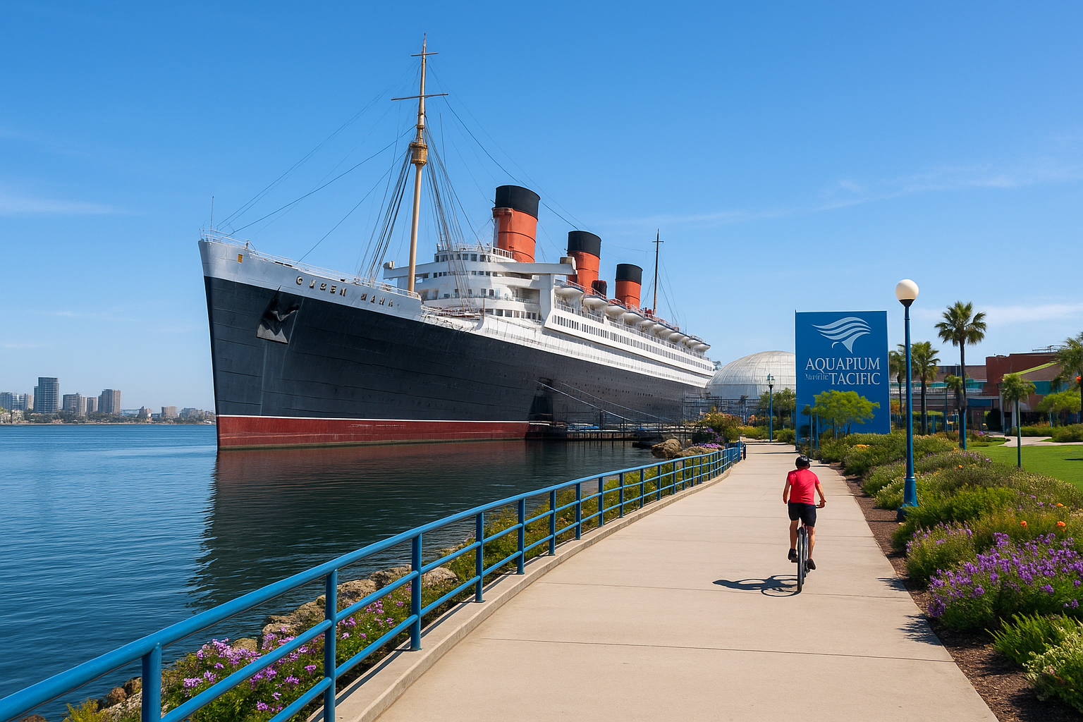 14. Explore Long Beach and the Queen Mary