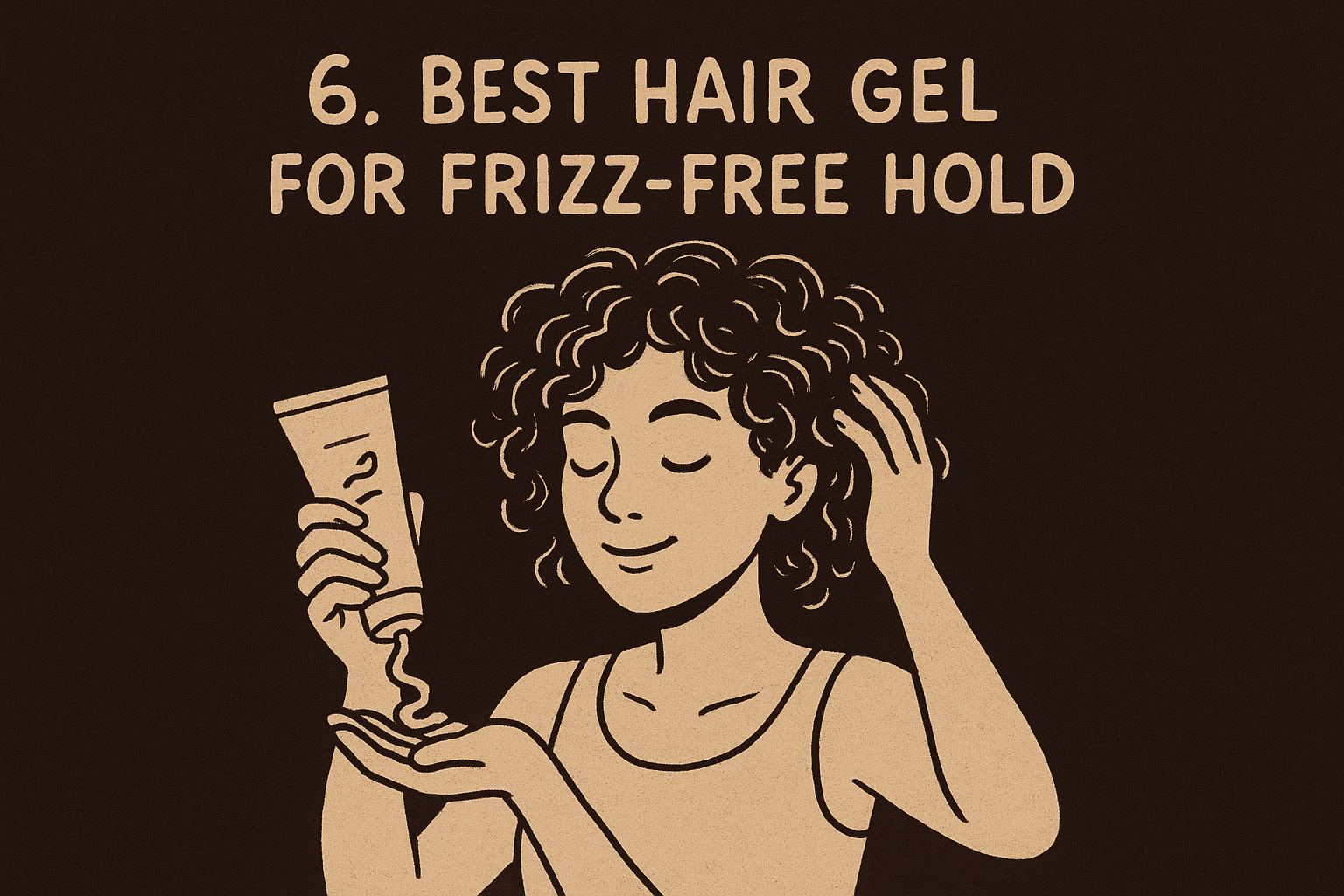 6. Best hair gel for frizz-free hold
