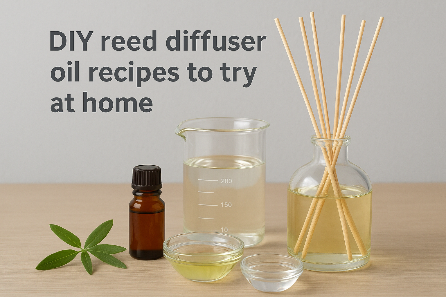 DIY reed diffuser oil recipes to try at home