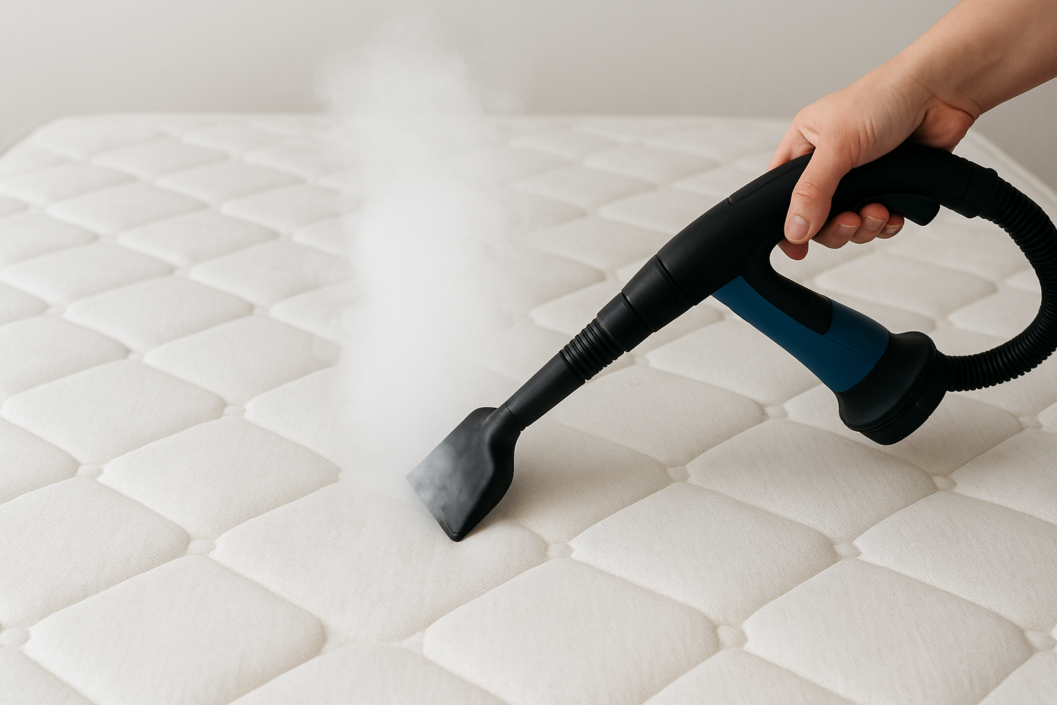 Step 3. Steam treat the mattress