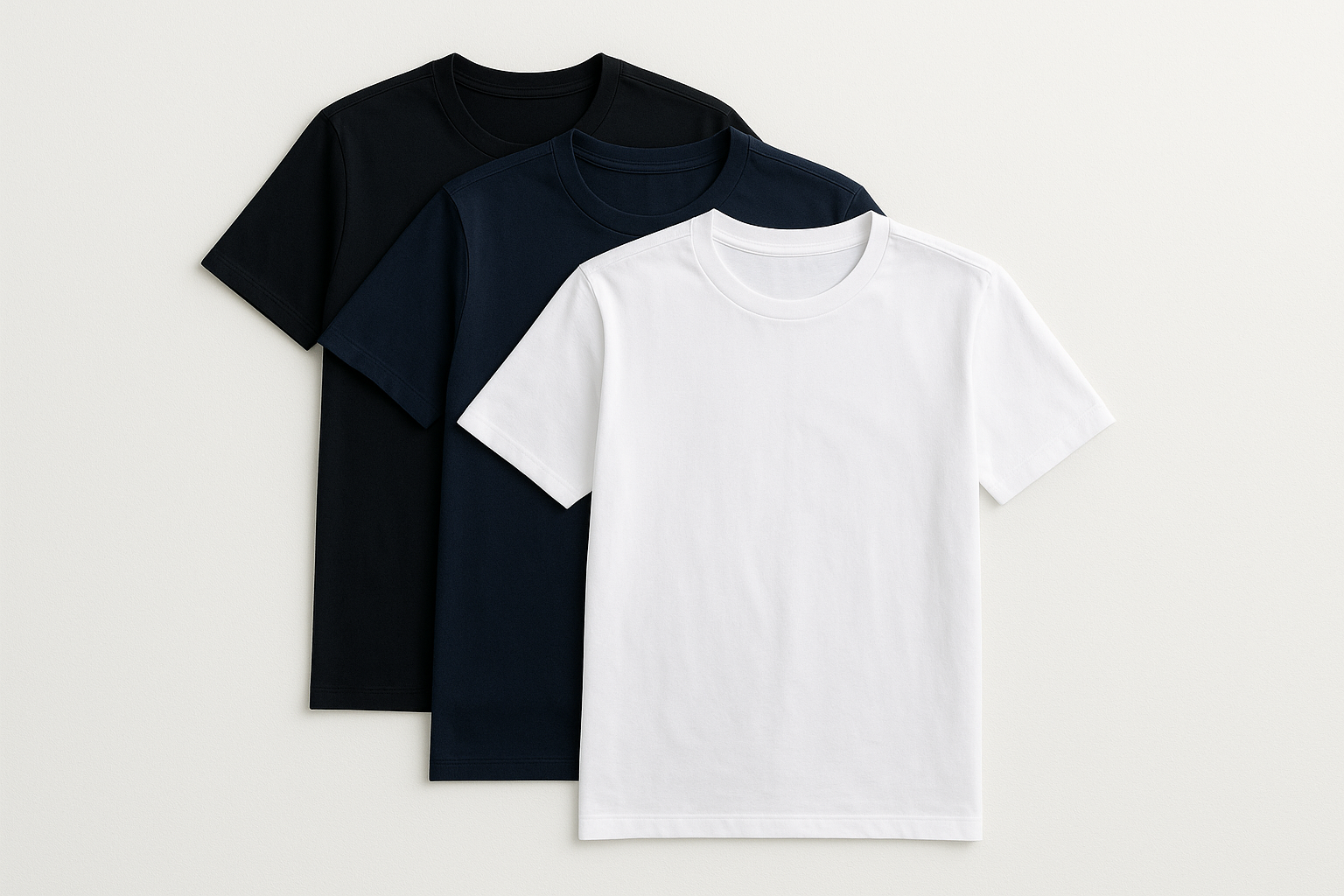 4. Brooks Brothers Supima Cotton Crewneck 3-Pack