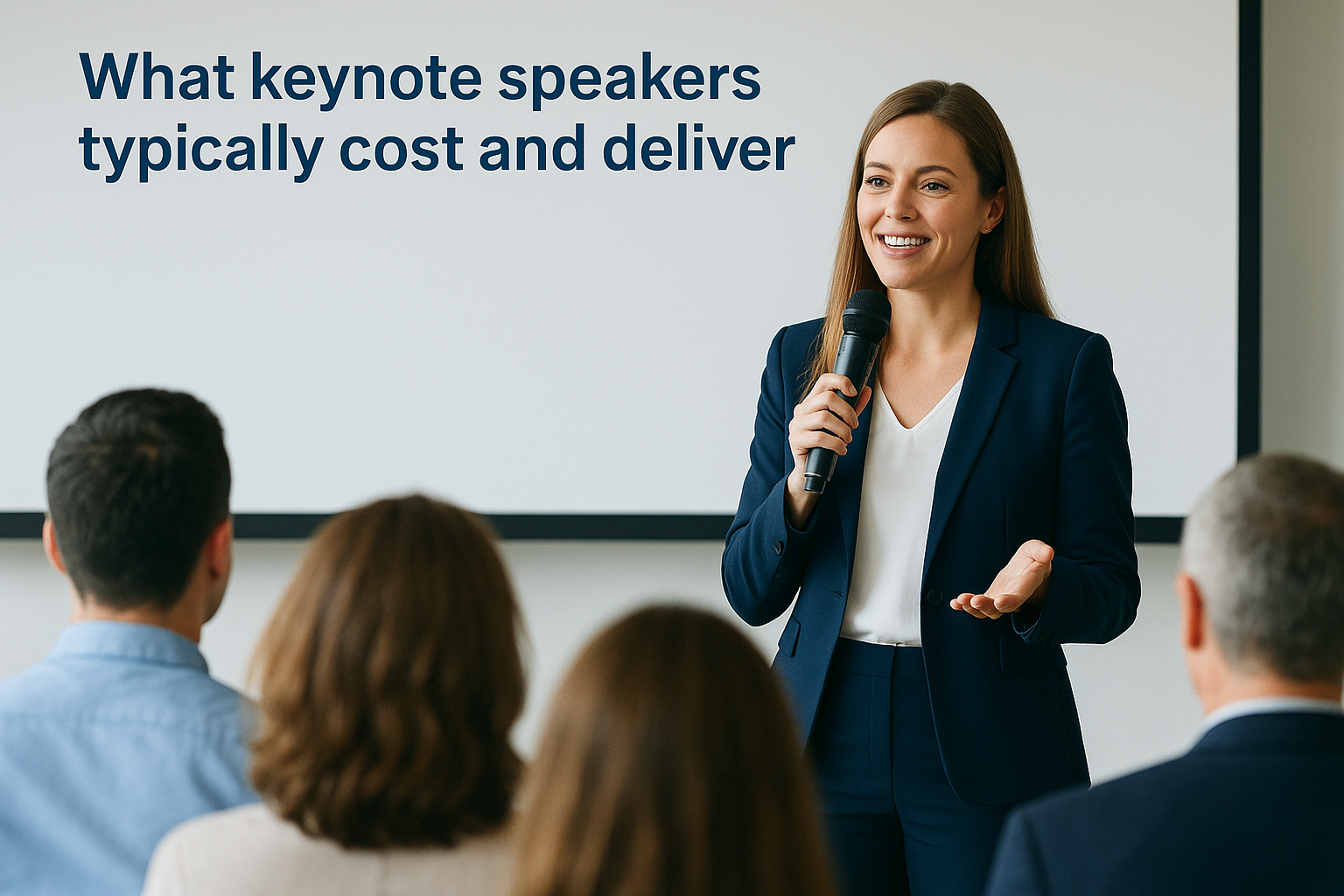 What keynote speakers typically cost and deliver
