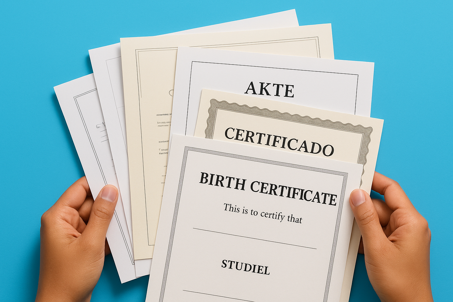 Common documents requiring translation