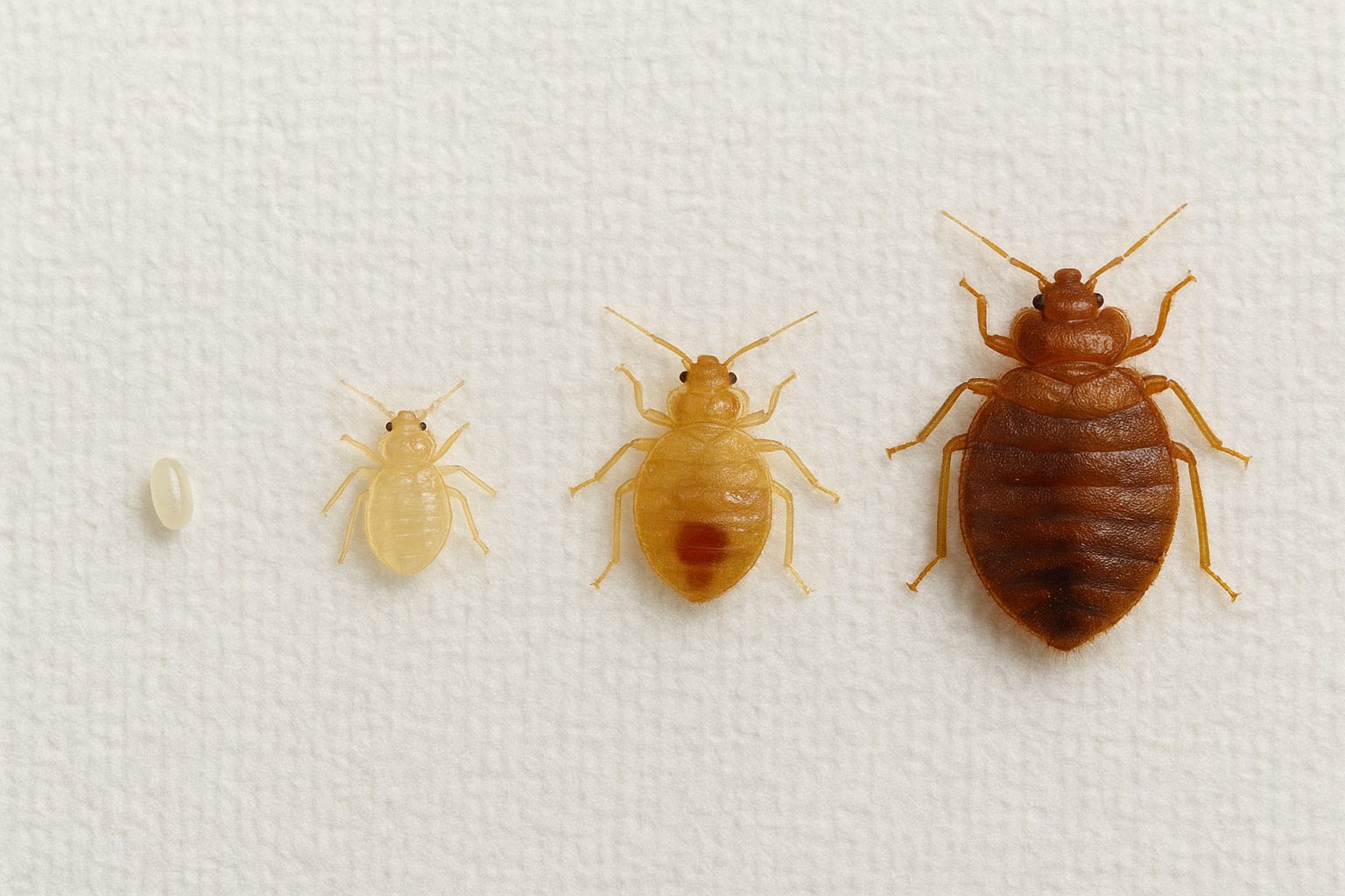 Bed Bug Pictures and Bite Photos at Every Life Stage 1 What bed bugs look like at every life stage