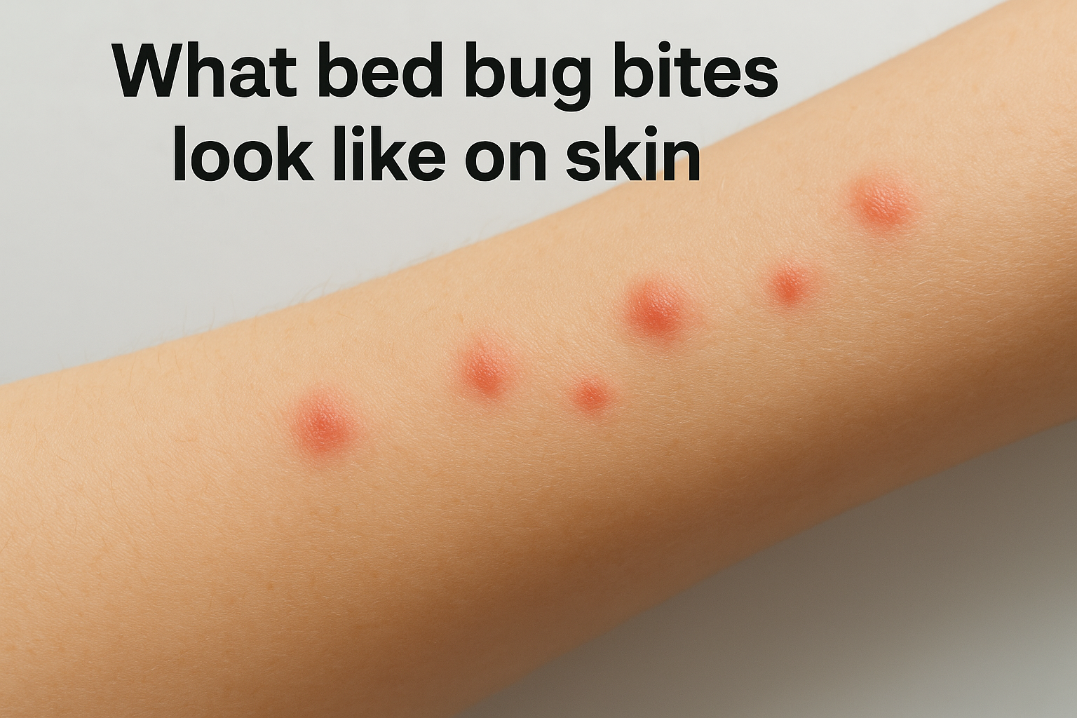 Bed Bug Pictures and Bite Photos at Every Life Stage 2 What bed bug bites look like on skin
