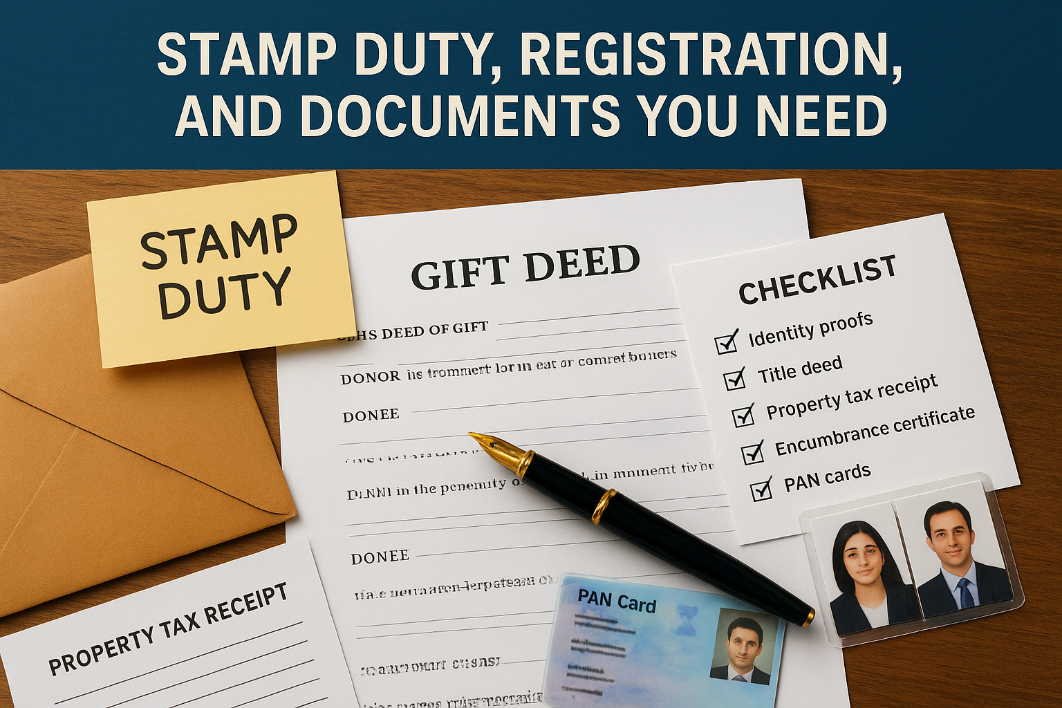 Stamp duty, registration, and documents you need