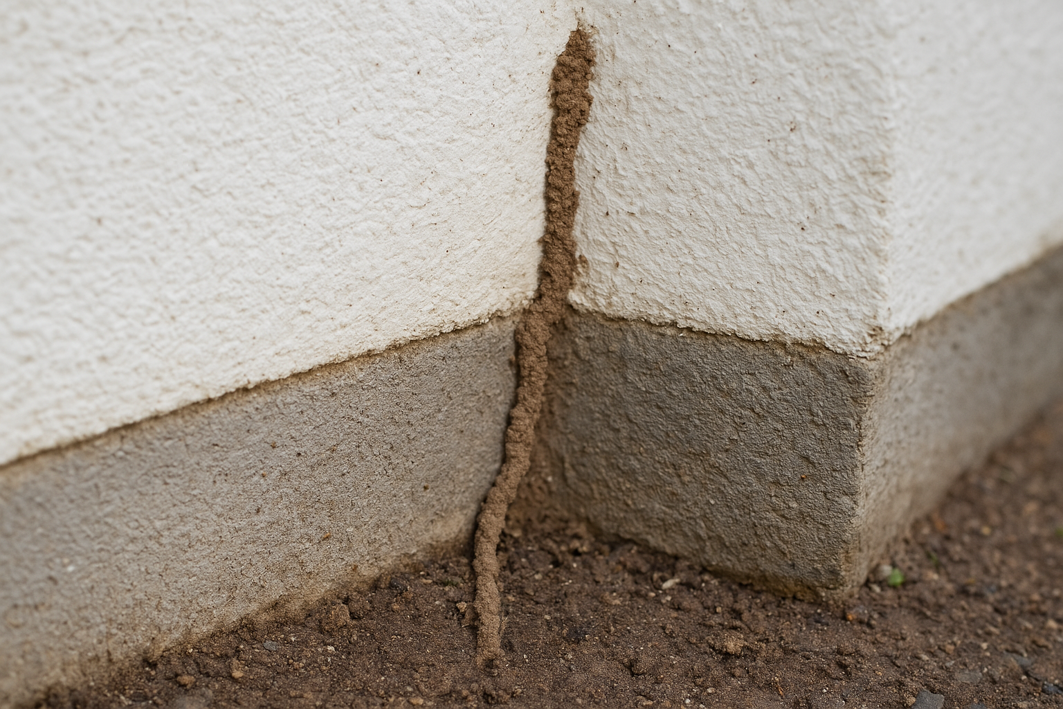 7 Warning Signs of Termites in Your Home 1 1. Mud tubes on walls, foundations, or beams