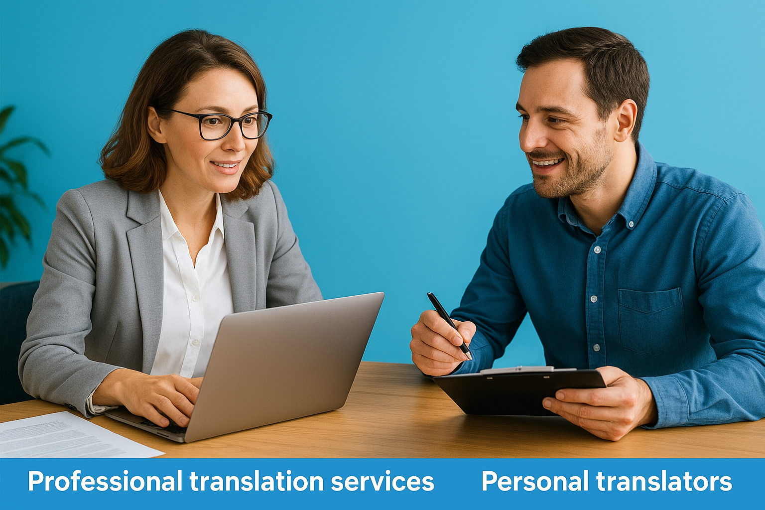 Professional translation services vs. personal translators