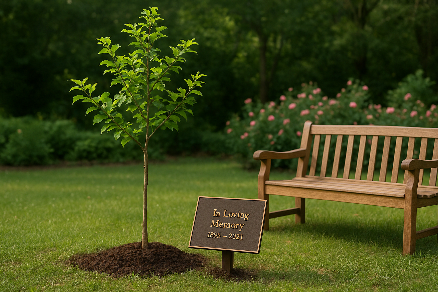 2. Plant a living memorial