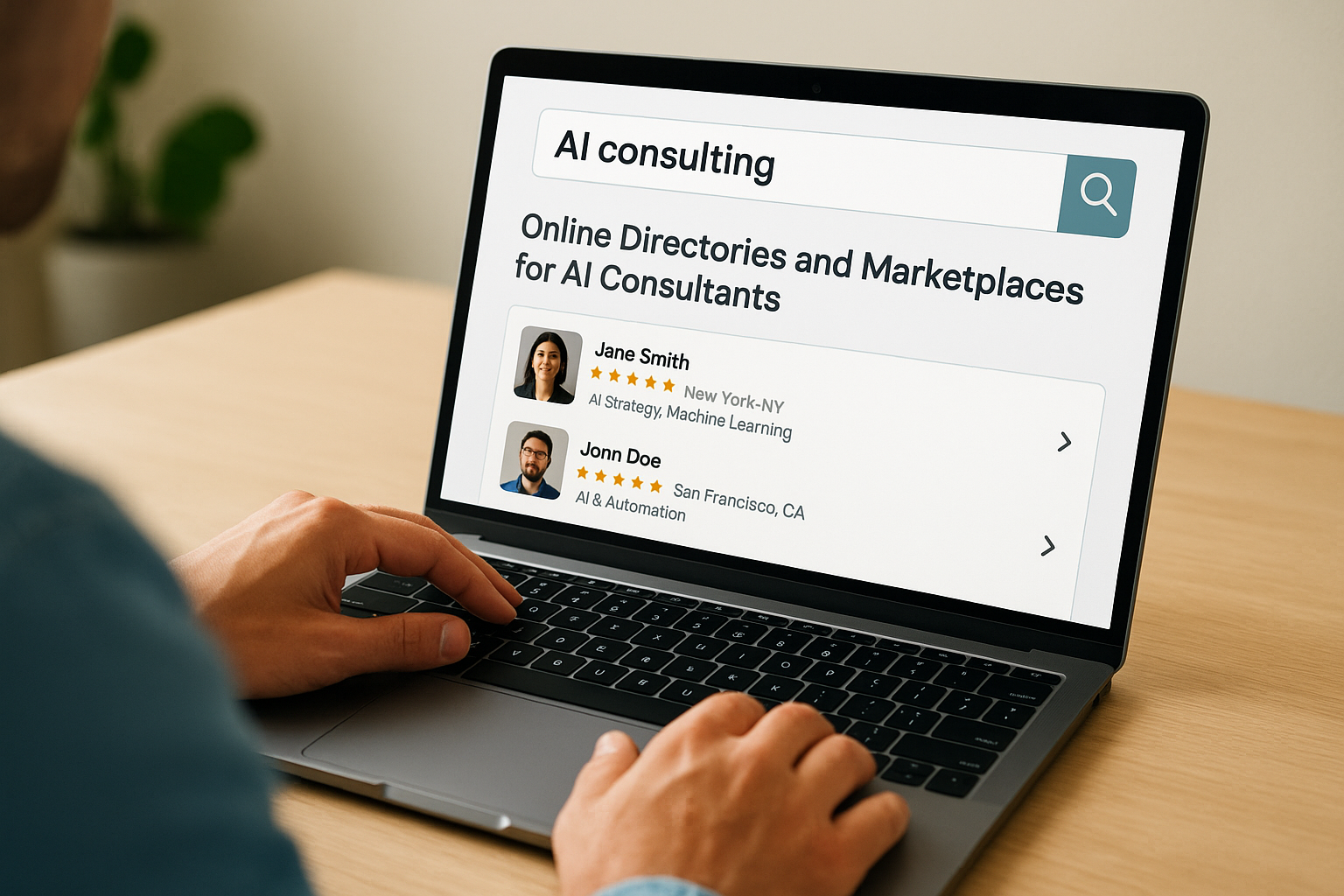 6. Online directories and marketplaces for AI consultants