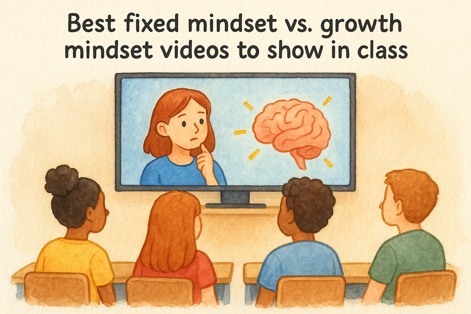 Best fixed mindset vs. growth mindset videos to show in class
