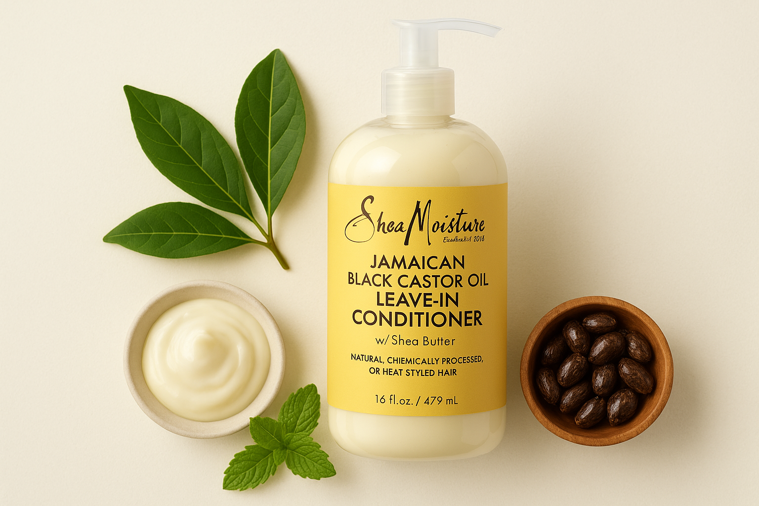 Jamaican black castor oil formula and scent