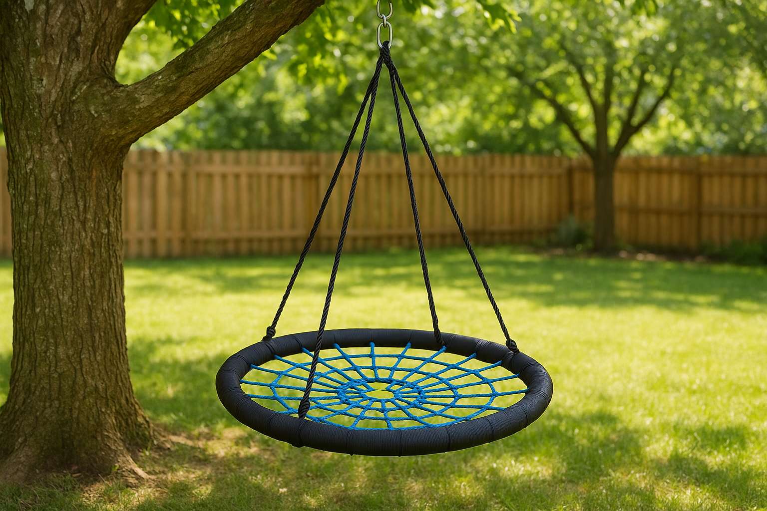 3. Saucer or disc tree swing
