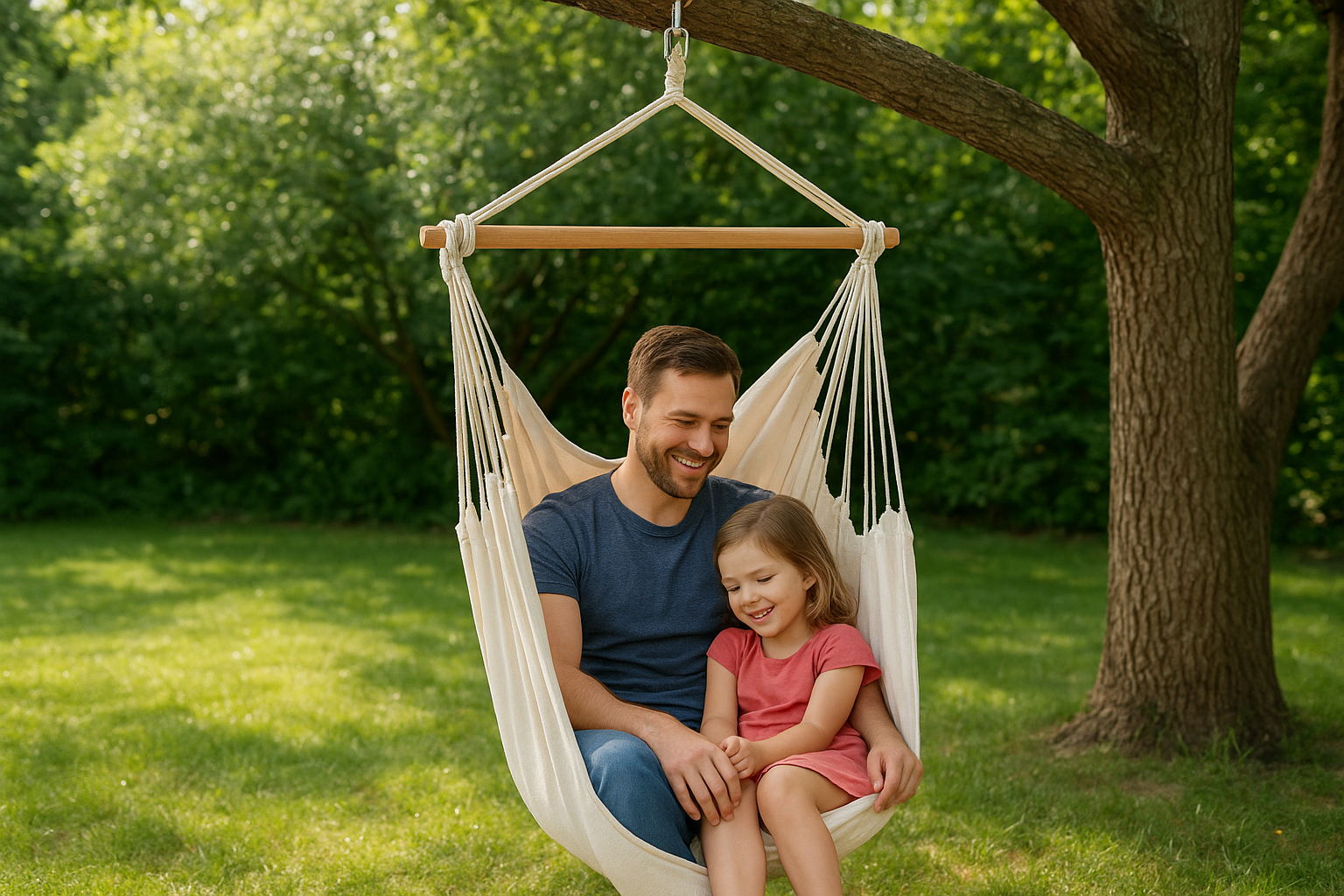 5. Hammock chair swing for kids and adults