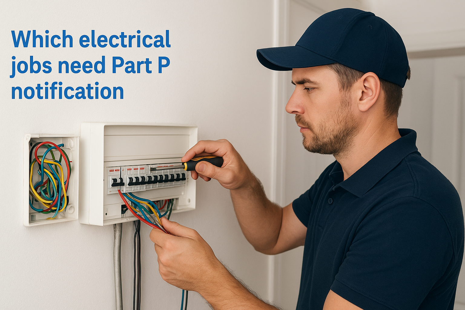 Which electrical jobs need Part P notification