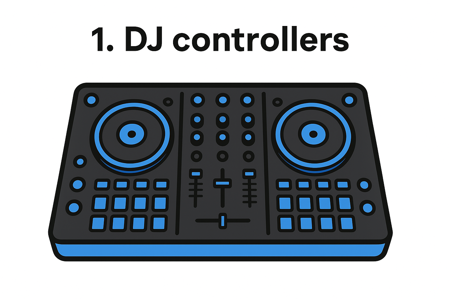 1. DJ controllers