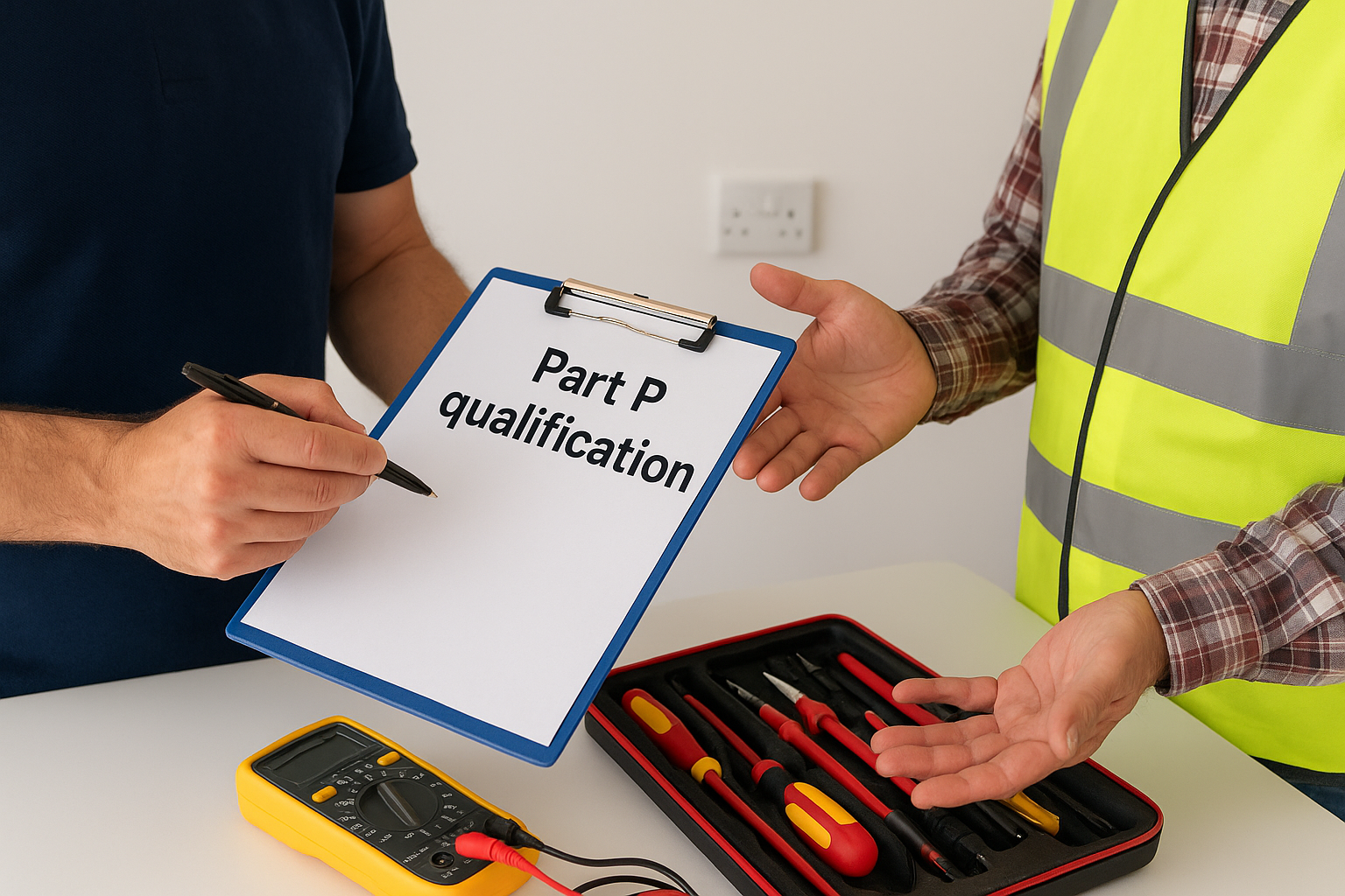 Part P qualification versus Part P registration