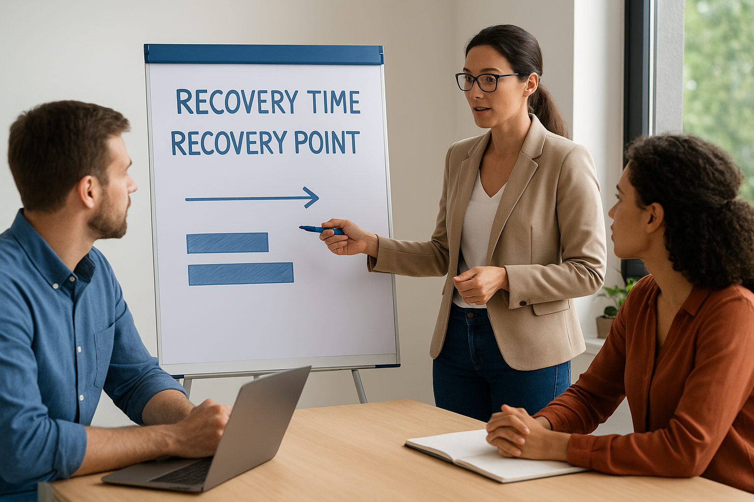 Step 2. Set recovery time and point objectives
