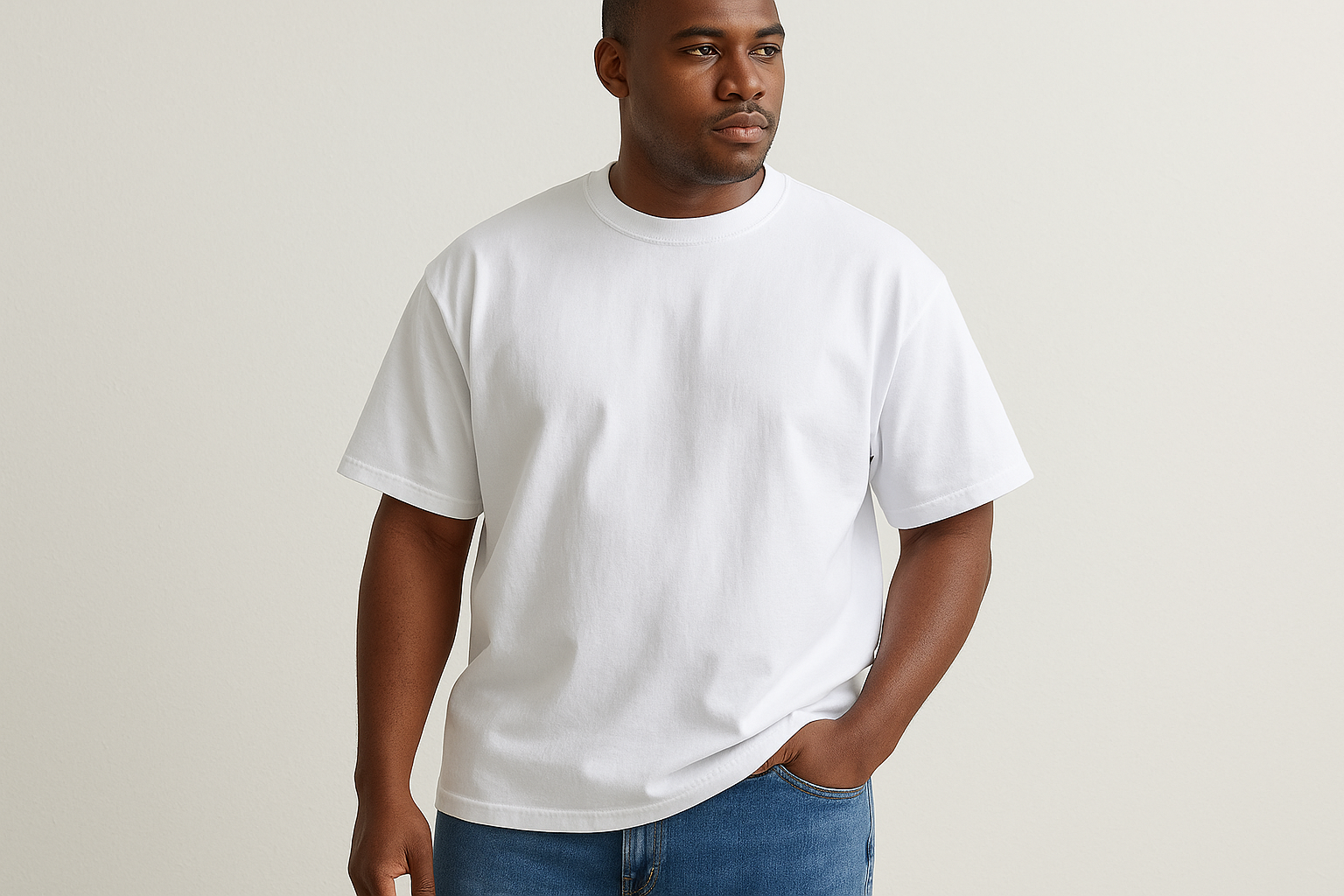 5. Pro Club heavyweight cotton crew neck
