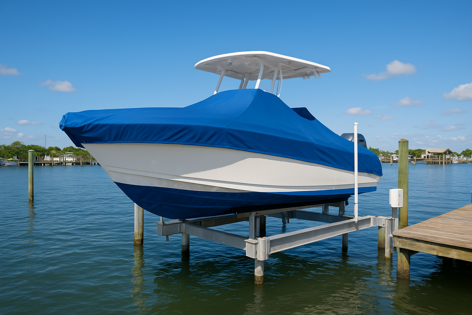 7. Hull protection covers and lift systems