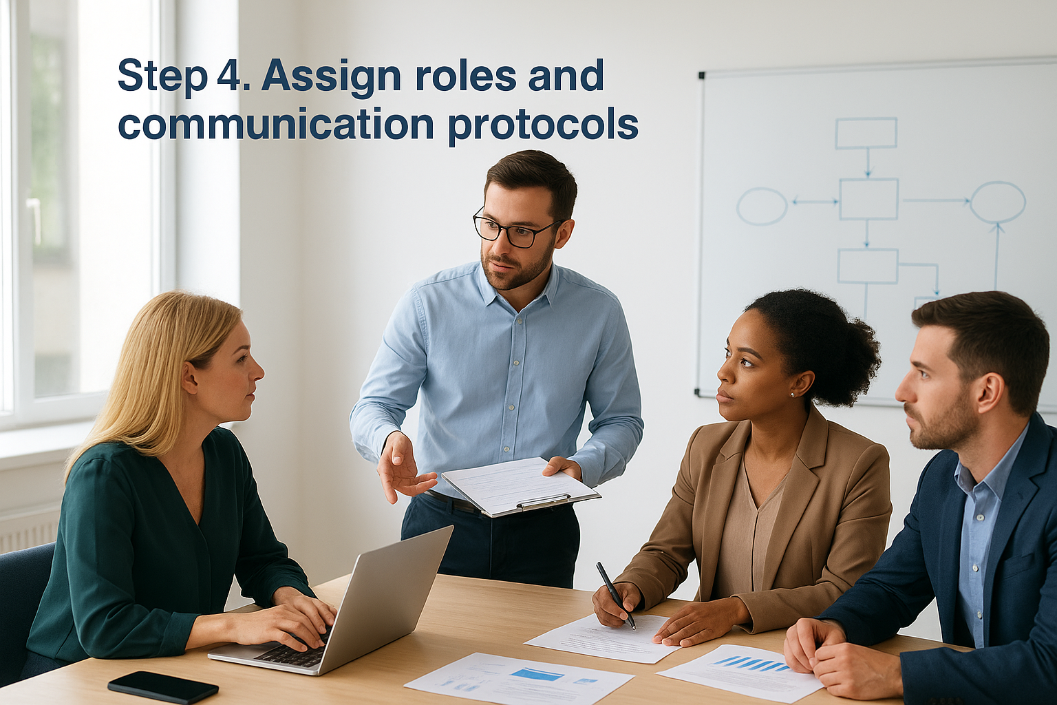 Step 4. Assign roles and communication protocols