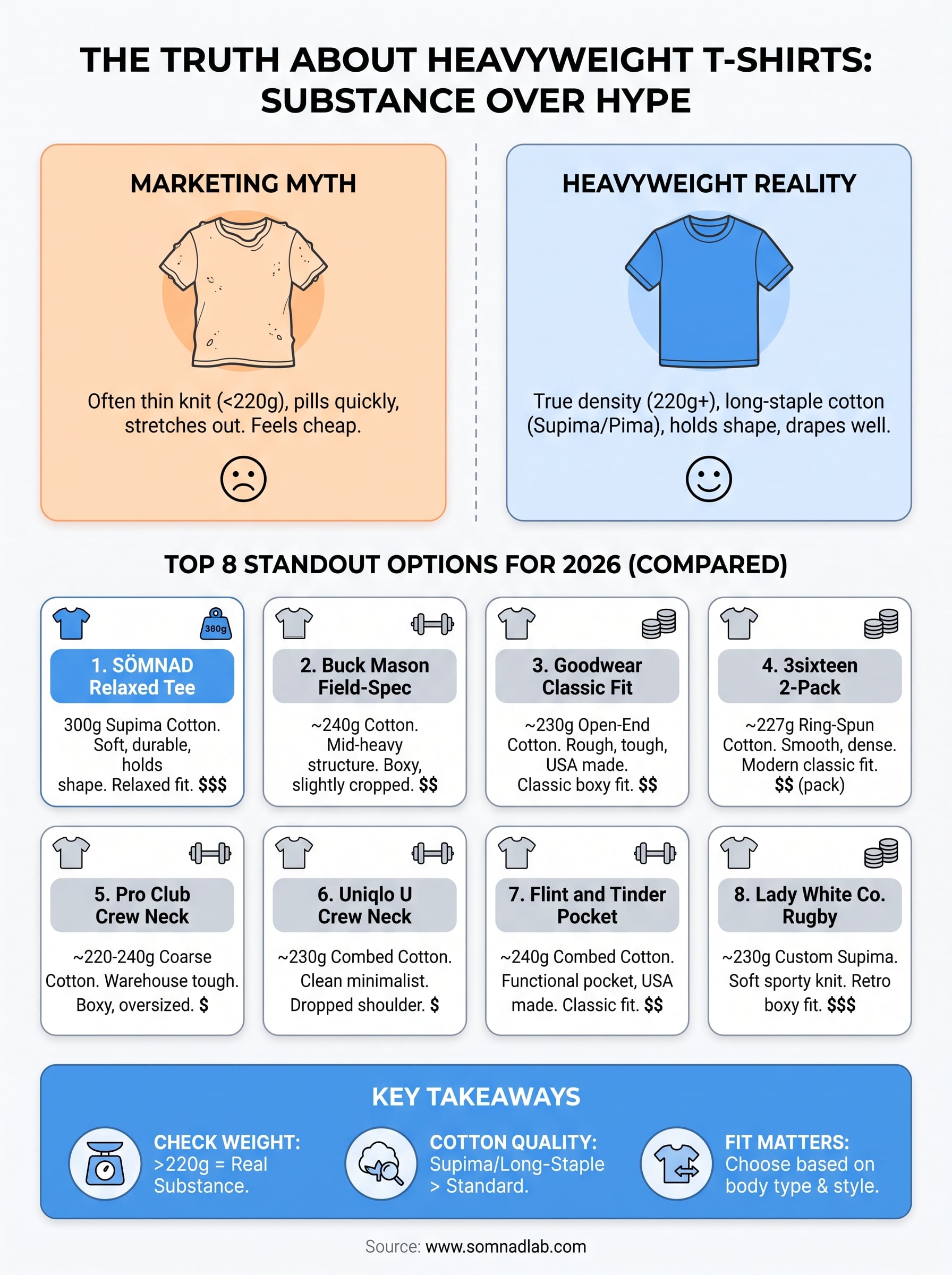 100 cotton heavyweight t shirt infographic