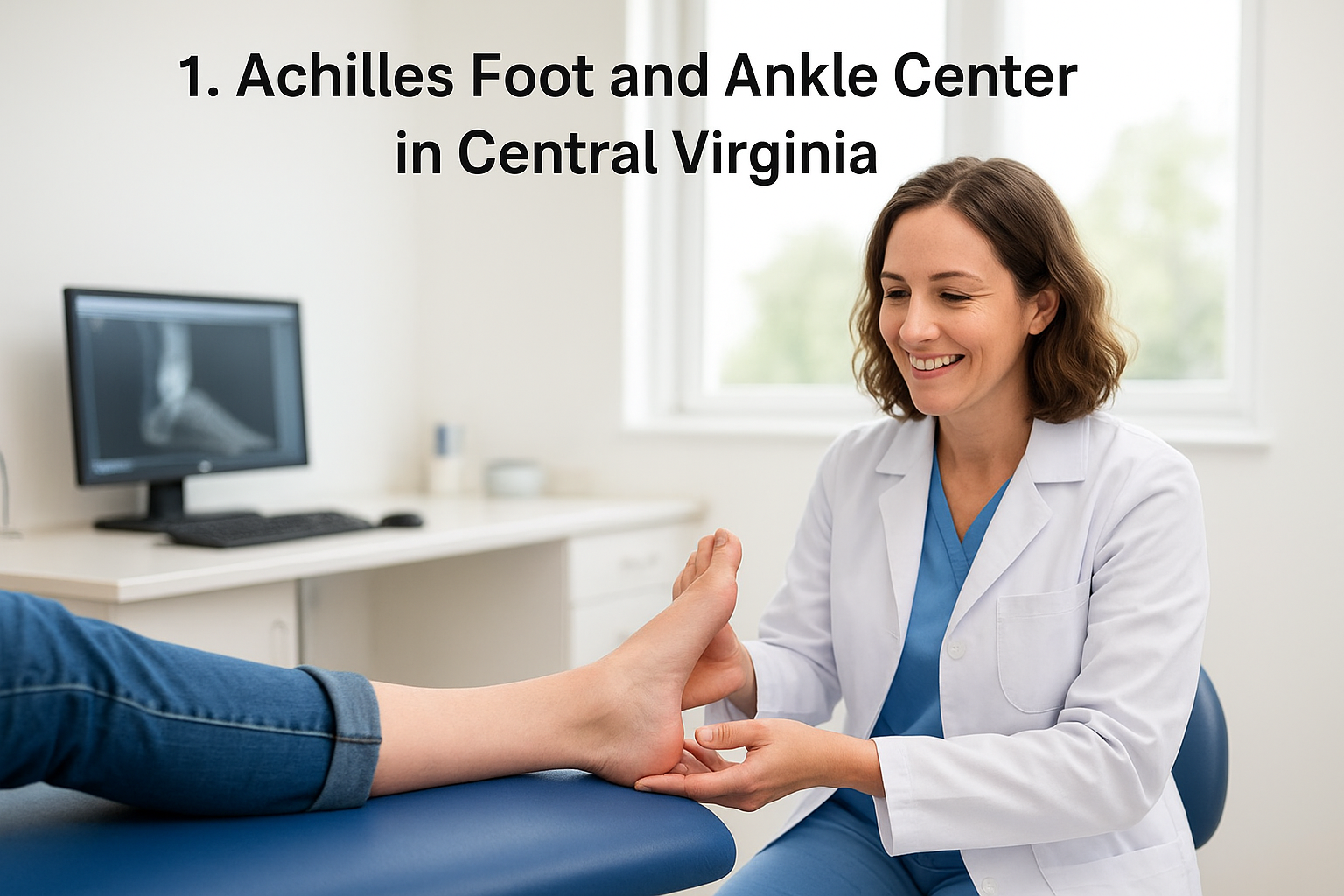 1. Achilles Foot and Ankle Center in Central Virginia