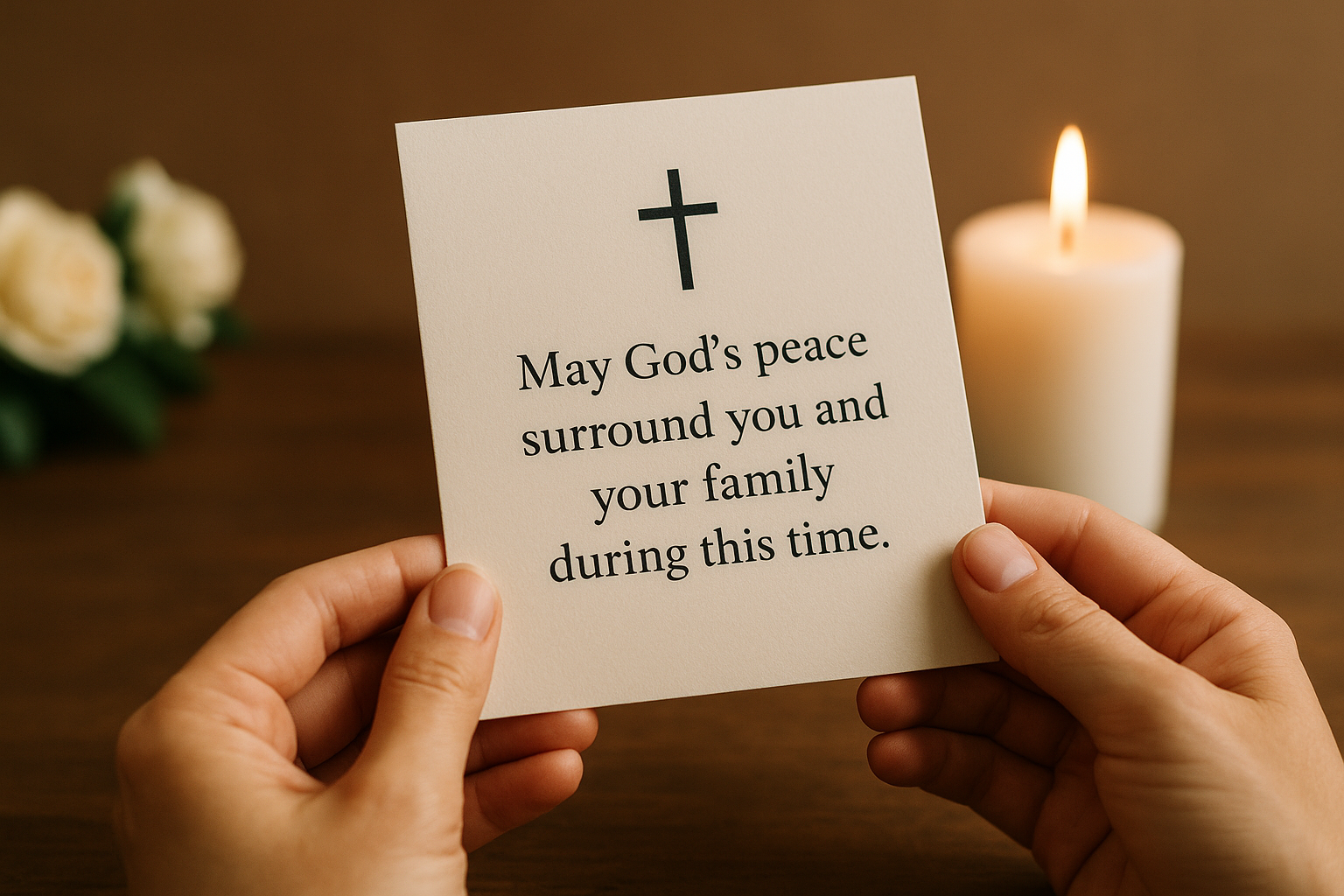 10. Religious and faith-based sympathy messages