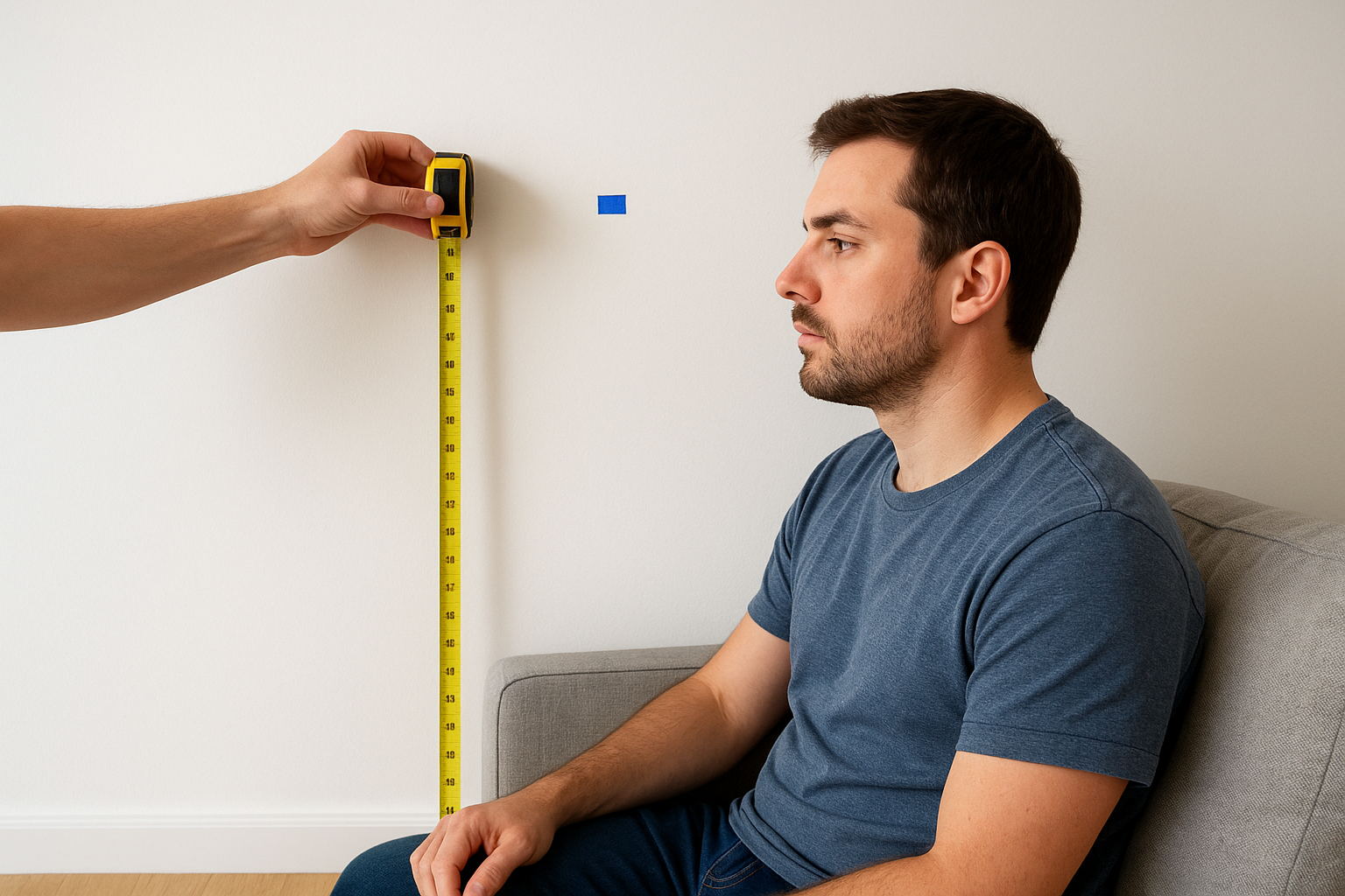 Take the measurement