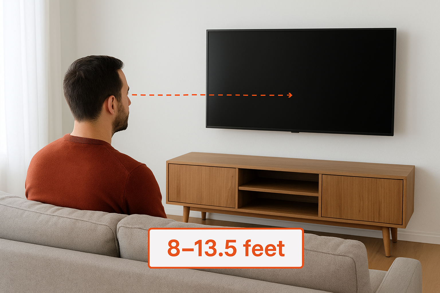 Calculate your optimal viewing distance