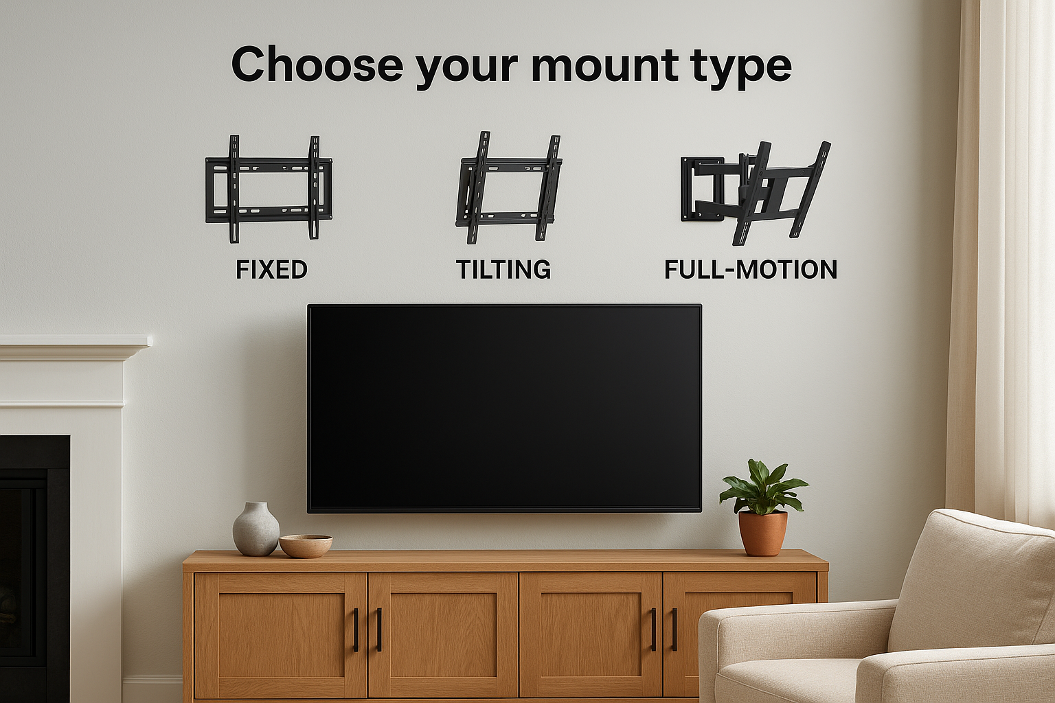 Choose your mount type