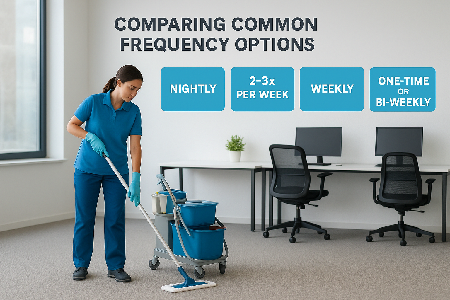 Comparing common frequency options